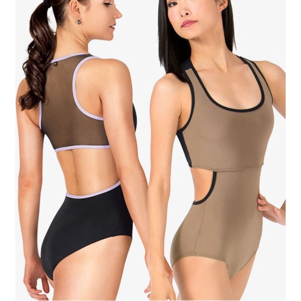 MARIIA “VERA” MESH RACERBACK LEOTARD 💗🖤